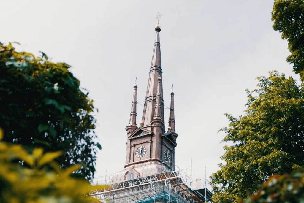 Borrby kyrka - kyrktorn