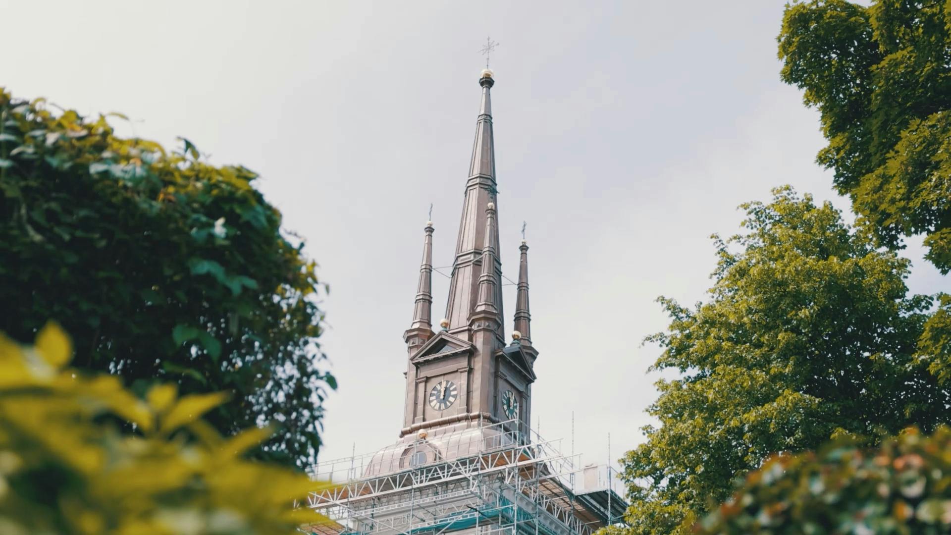 Borrby kyrka - kyrktorn