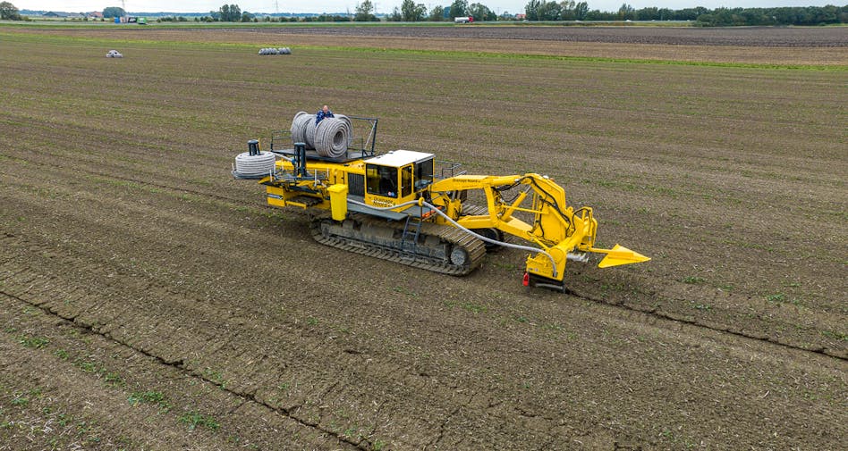 Inter Drain van Drainage Noord in Groningen