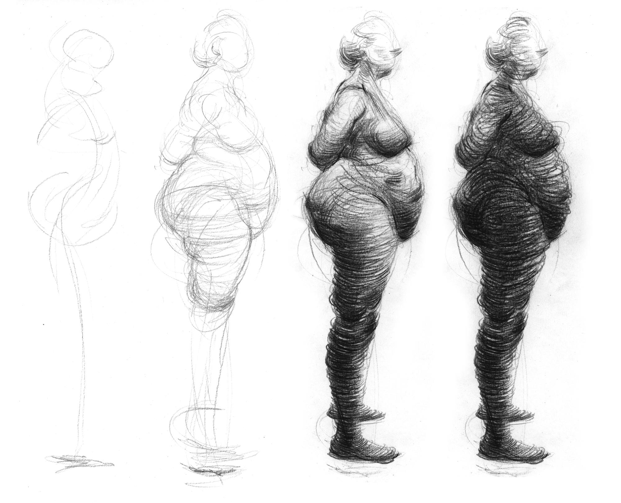 Figure Drawing - Starting with Basic Forms