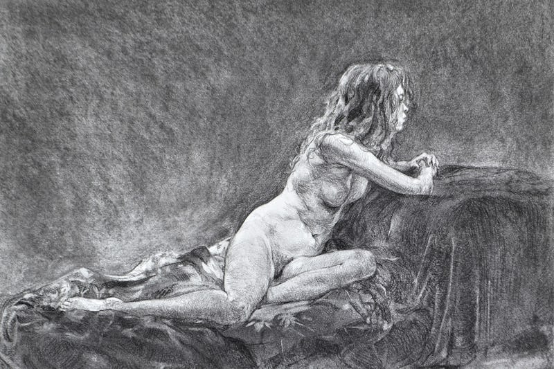 Online Tutored Life Drawing: Tone - 10-07-2020