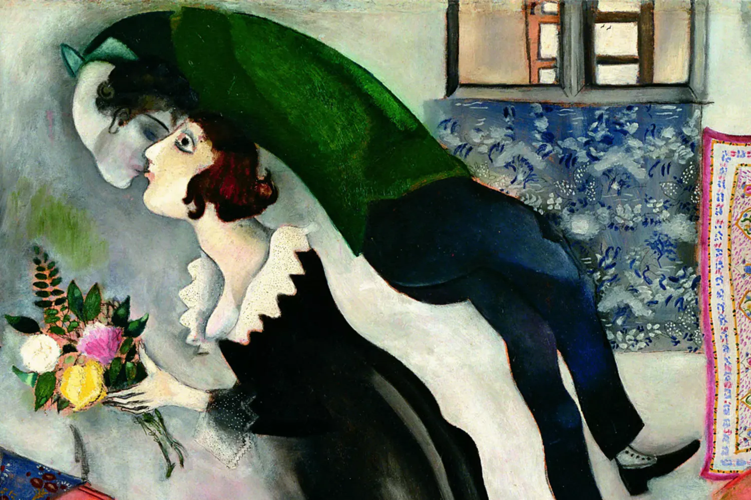Online Life Drawing: Valentines Day Chagall
