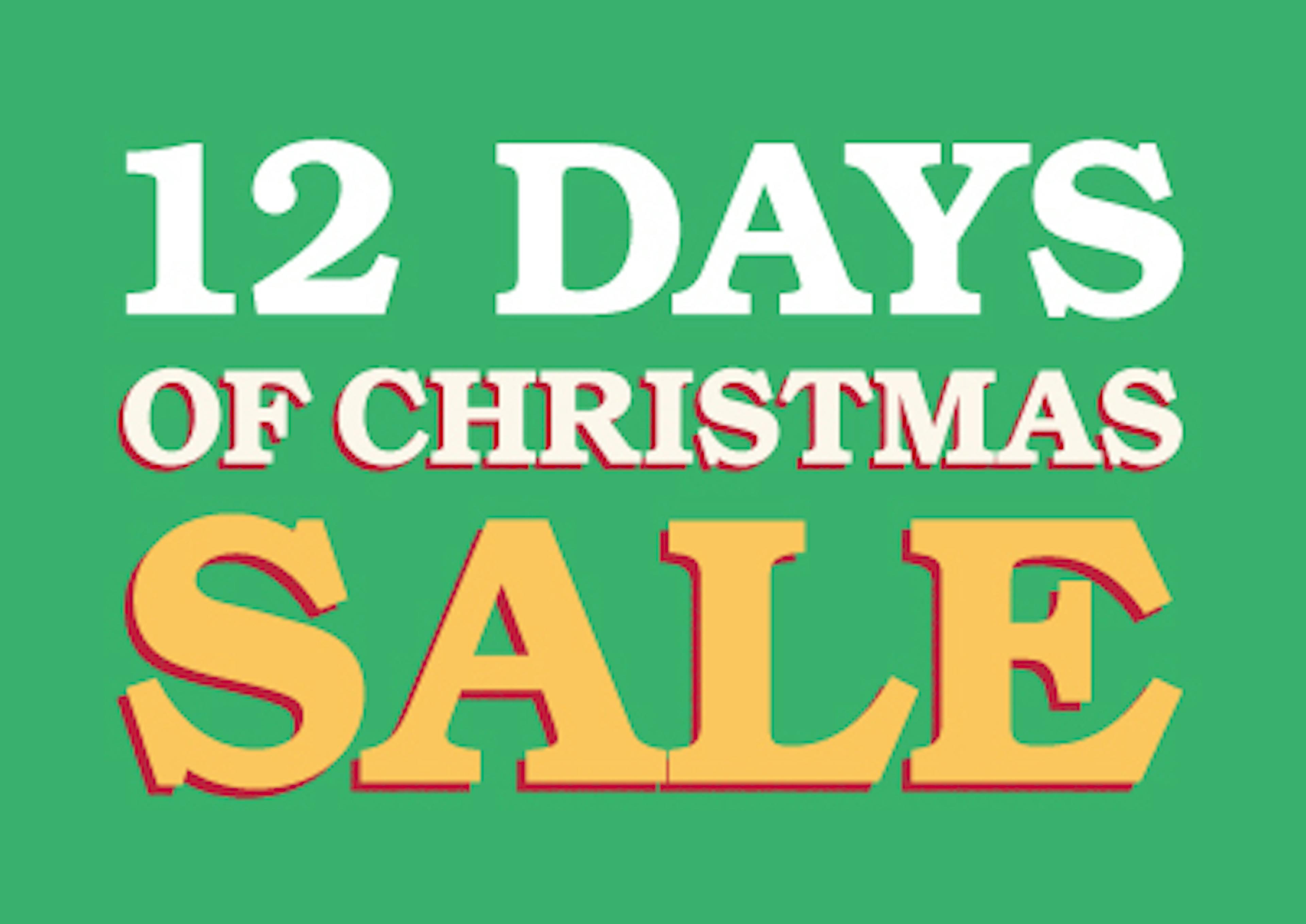 12 Days of Christmas Sale