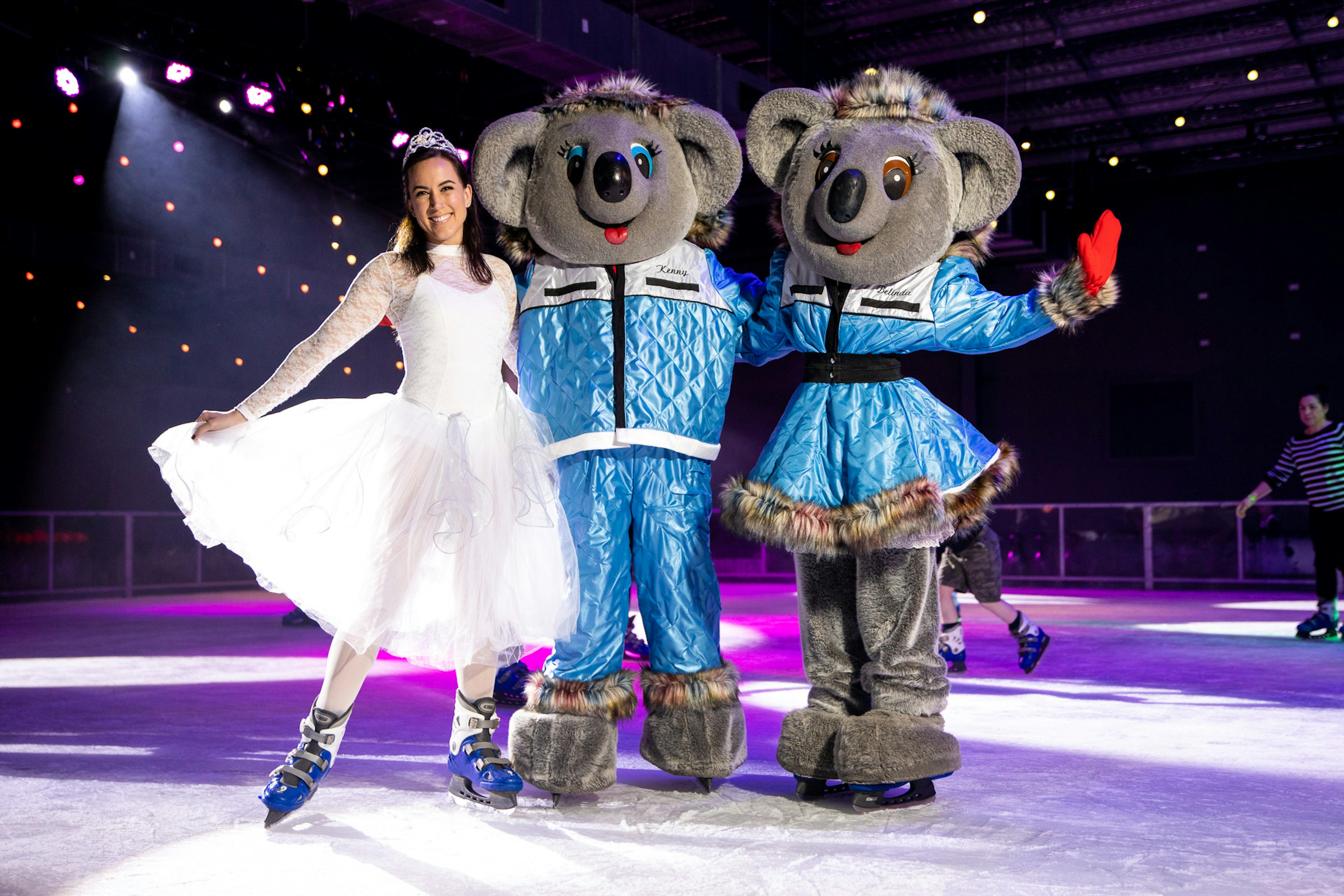 ice skating kenny and belinda