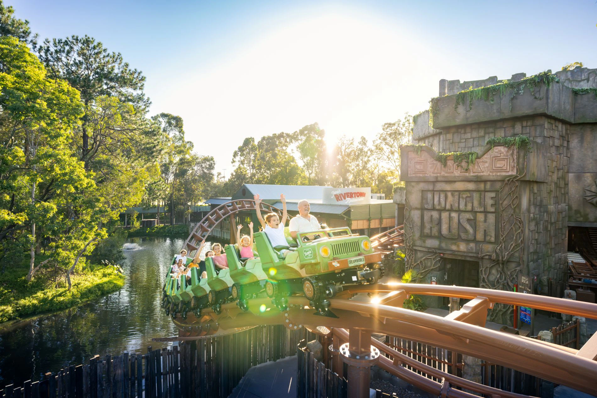Jungle Rush Rollercoaster