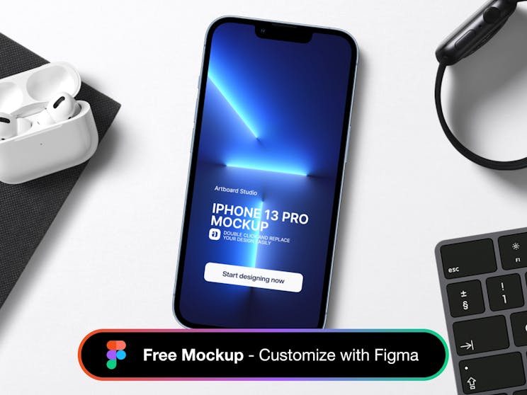 Download Free iPhone 13 Mockups for Your Mobile Designs | Dribbble