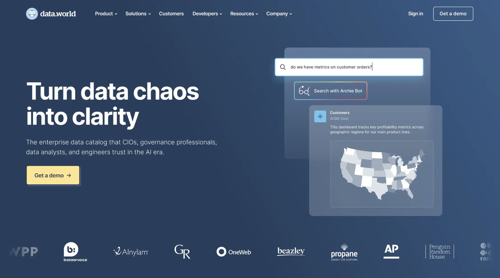 data.world Data-driven solutions for business growth