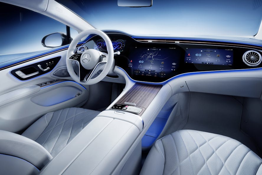 Mercedes-Benz EQS Saloon interior