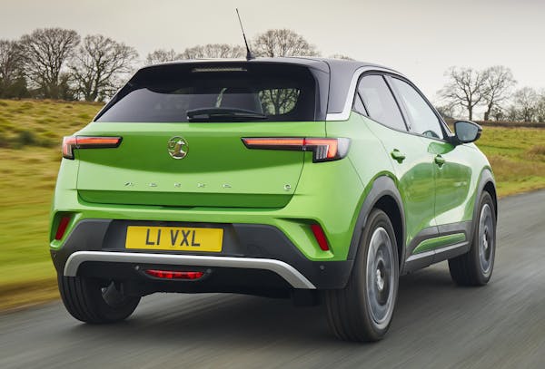 Vauxhall Mokka-e rear