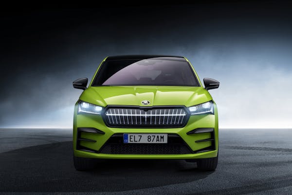 SKODA ENYAQ COUPÉ RS iV front view