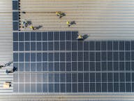 Solar Panels Factory Roof