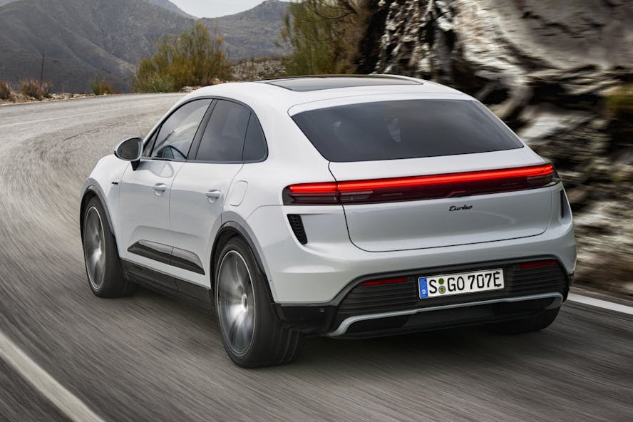 Porsche Macan rear 2024