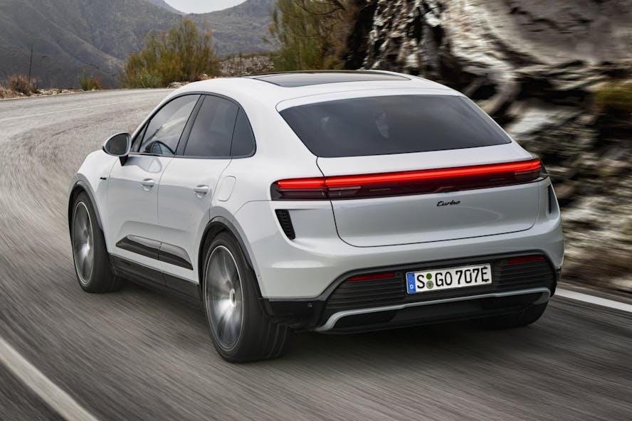 Porsche Macan rear 2024