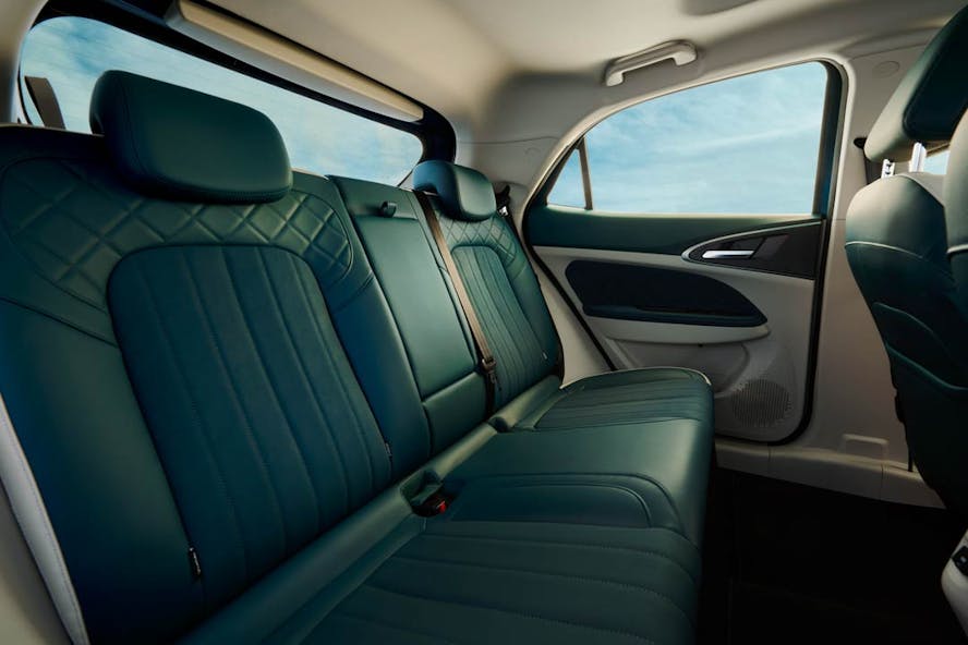 ORA Funky Cat Car back interior seats