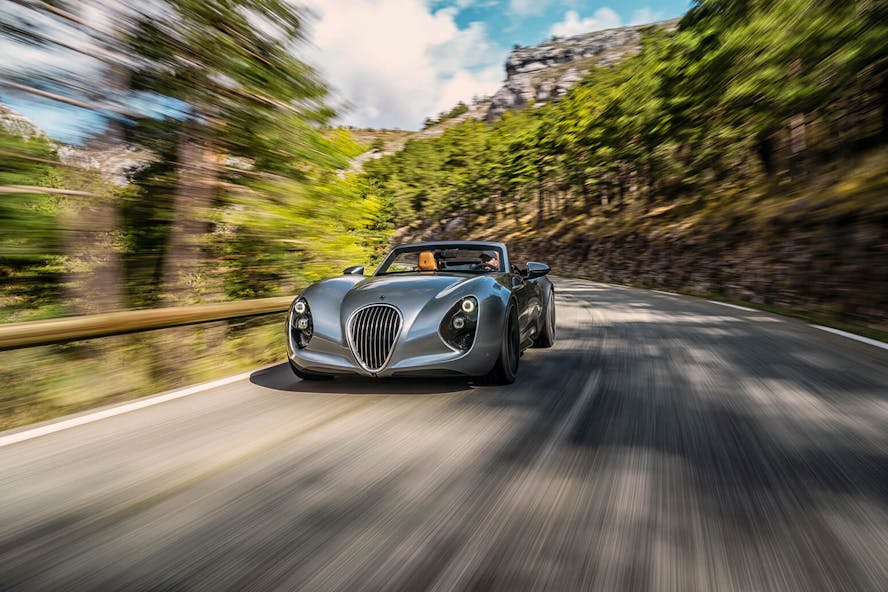 Wiesmann ‘Project Thunderball’ driving