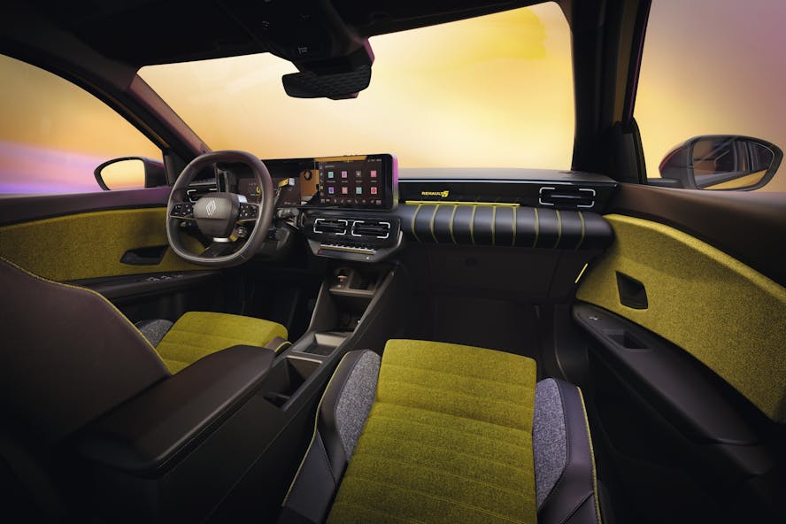 Renault 5 interior