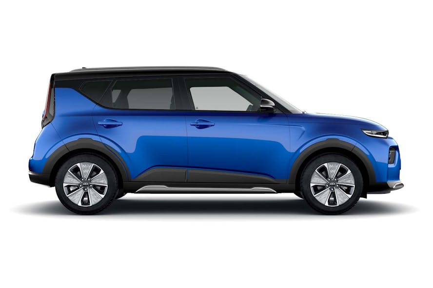 Kia Soul EV side profile 2023