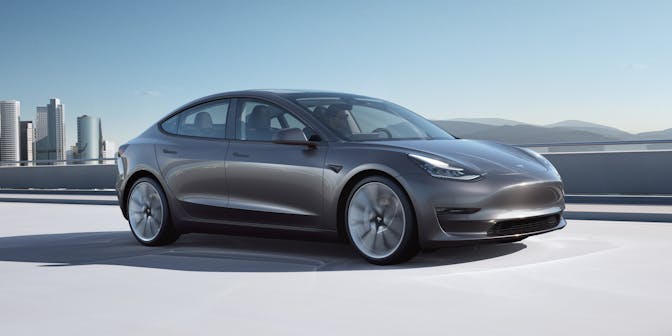Tesla Model 3 grey