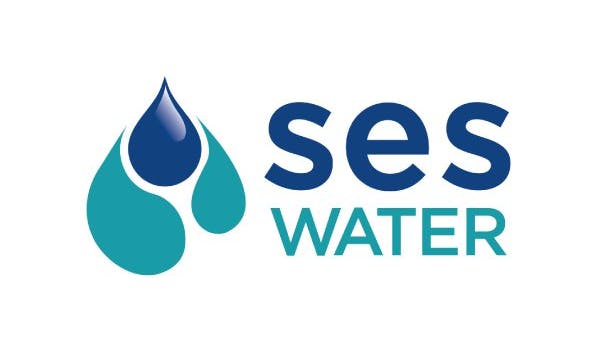 SES Water Logo - case study