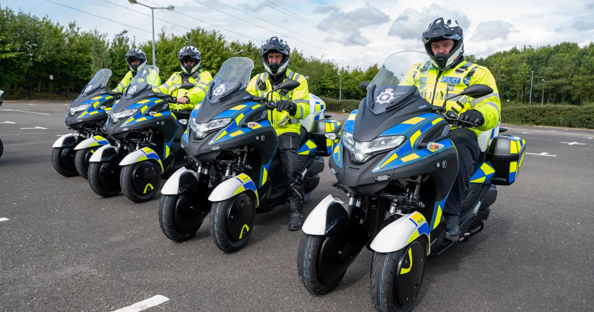 Electric motorcycle for emergency services | News | DriveElectric