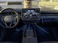 Volkswagen ID.7 with smart air conditioning