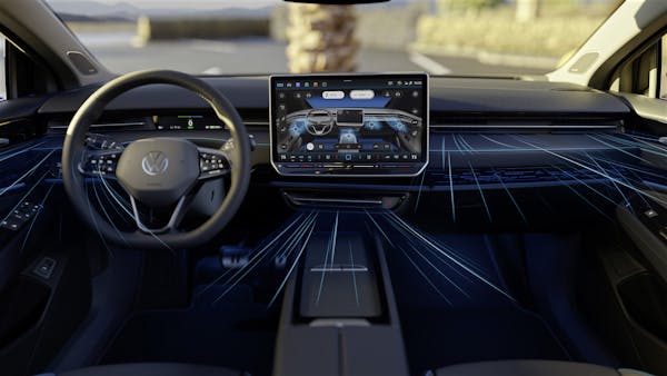 Volkswagen ID.7 with smart air conditioning