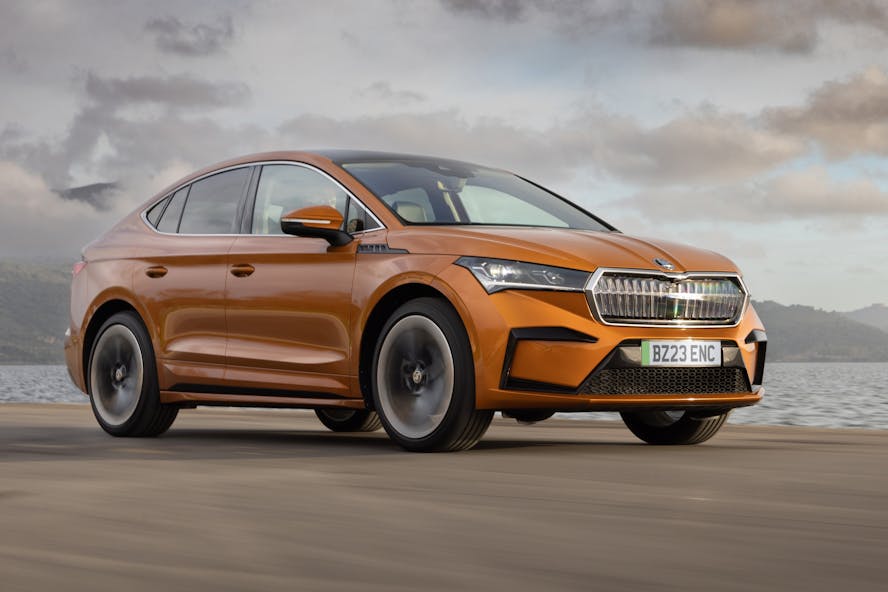 ENYAQ Coupe iV Phoenix Orange hero