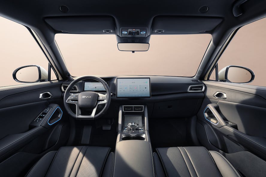 BYD atto 2 interior cabin