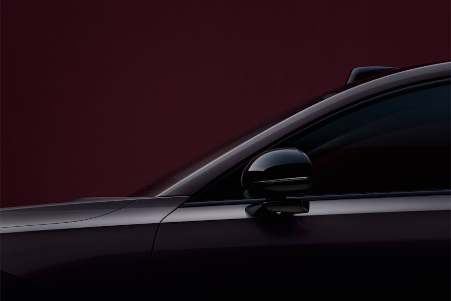 Volvo es90 electric car teaser image