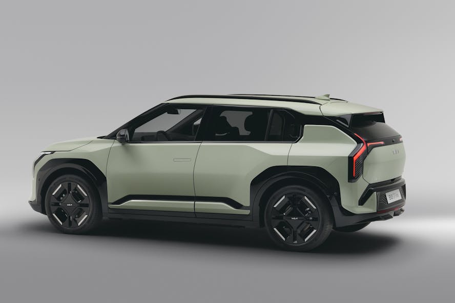 Kia EV3 side profile 2024