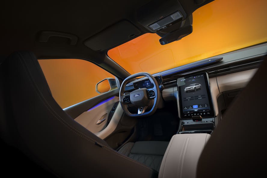 Ford Capri interior 2024