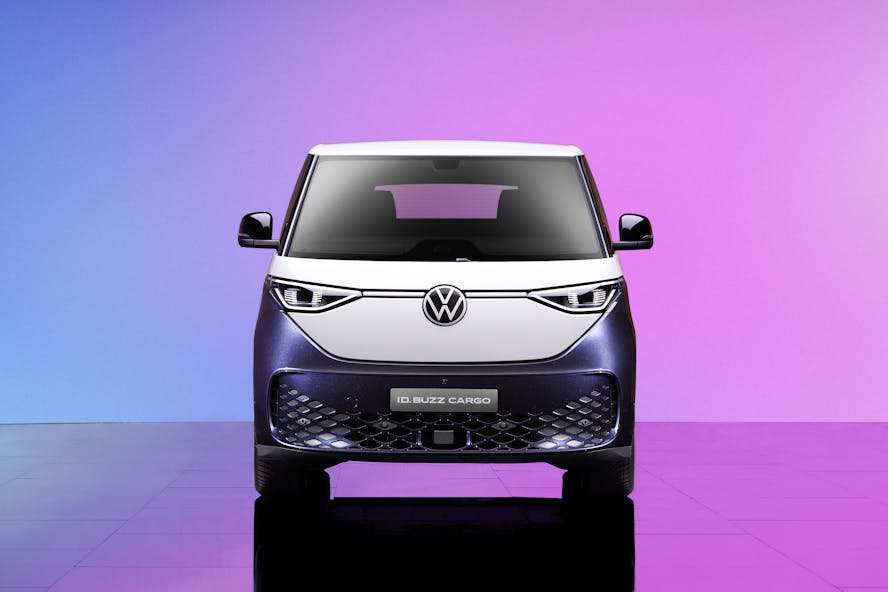 vw id buzz cargo front view
