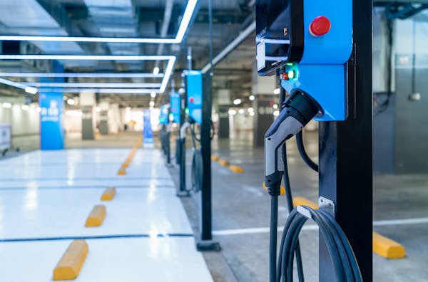 Destination car park EV chargers