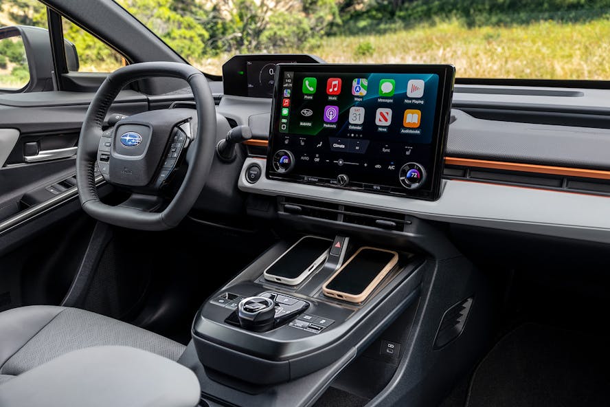 subaru uncharted interior dashboard technology