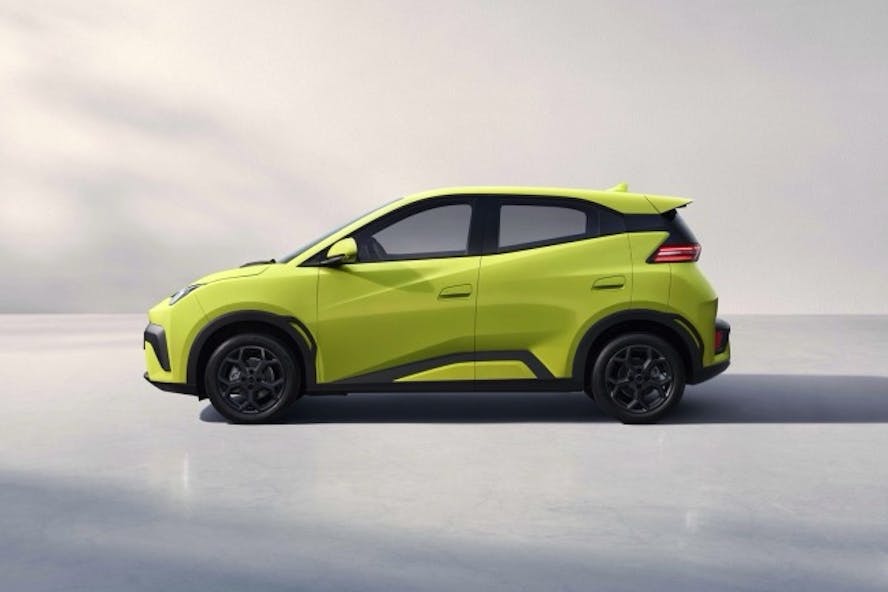BYD Dolphin Surf side view