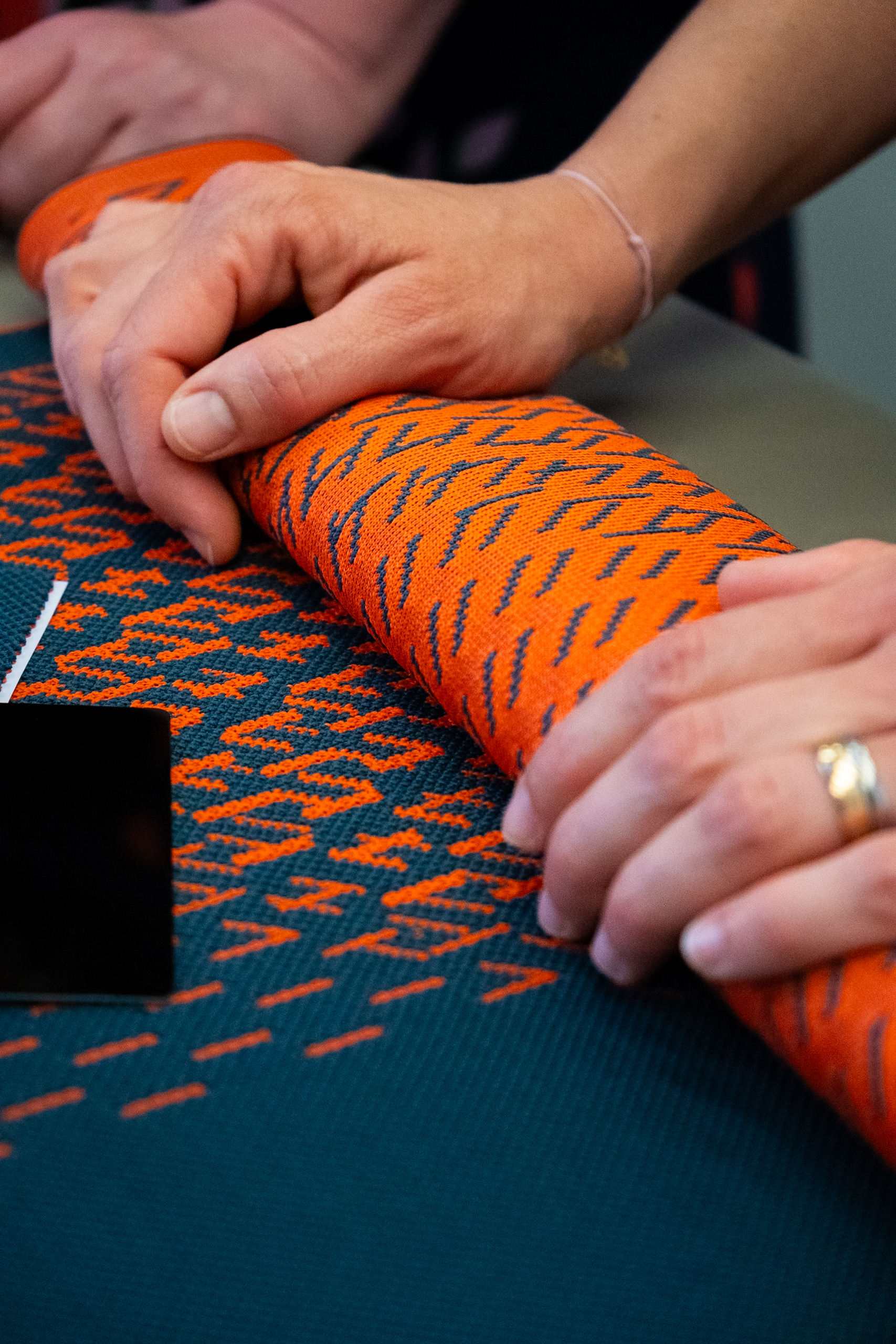 Since 2024 MINI car interiors use recycled knit material