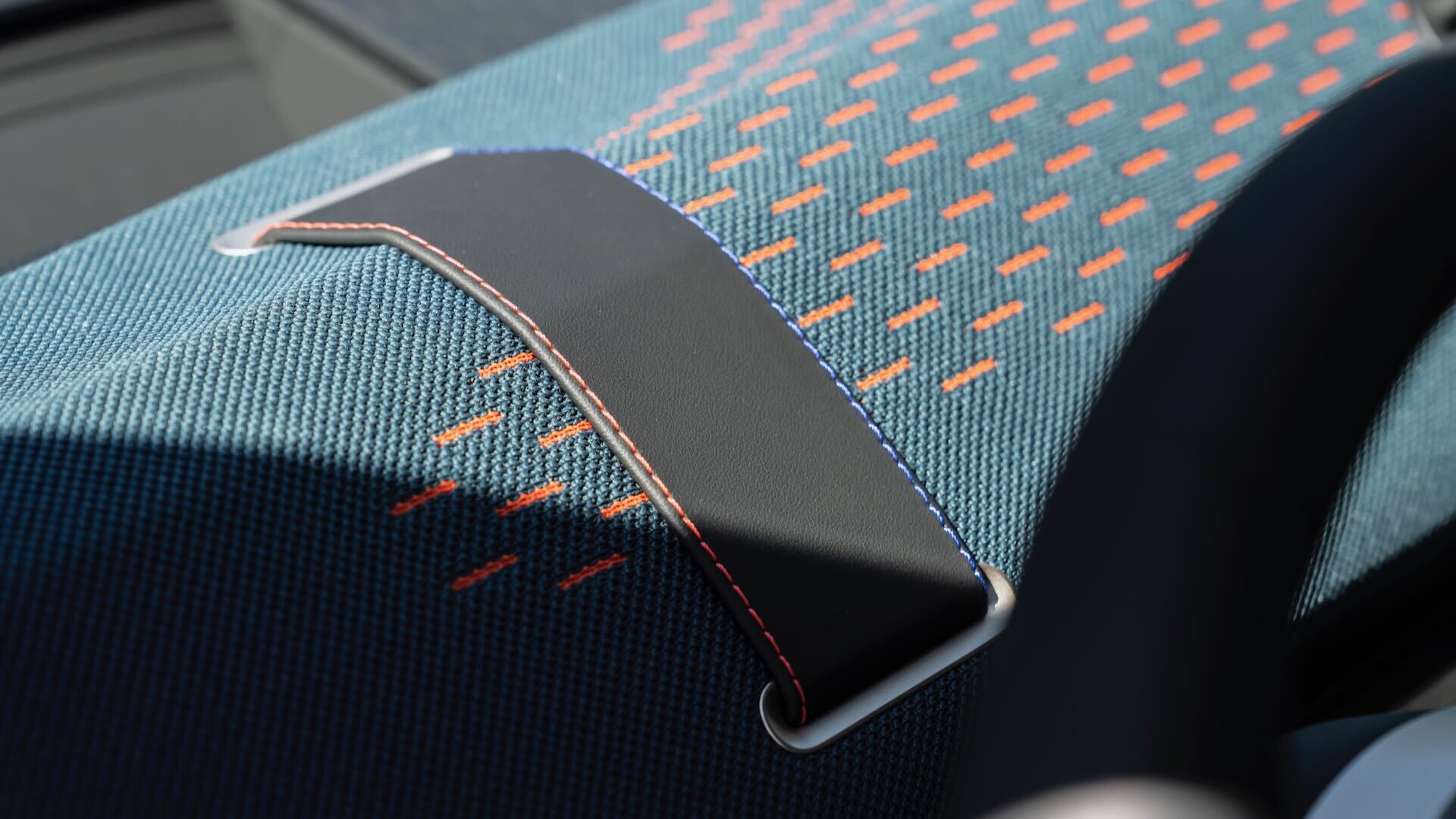 Since 2024 MINI car interiors use recycled knit material