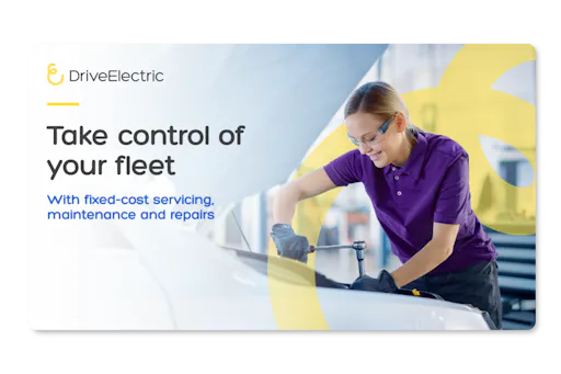 DriveElectric Upkeep brochure cover