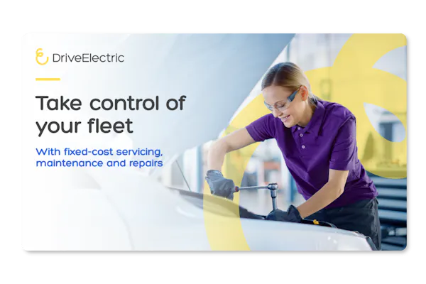 DriveElectric Upkeep brochure cover