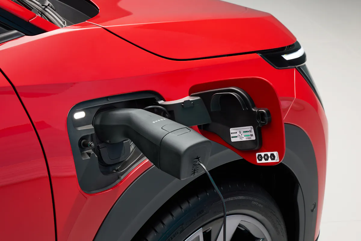 Skoda Epiq electric car rear view