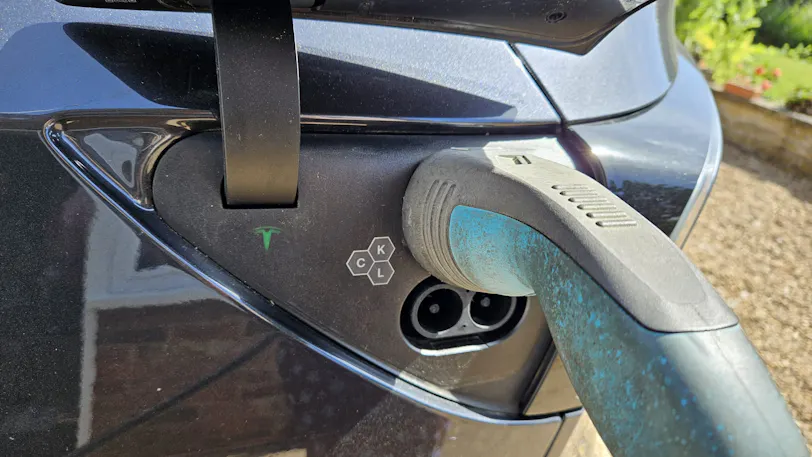 Tesla Charging Port - Model Y Home Charging