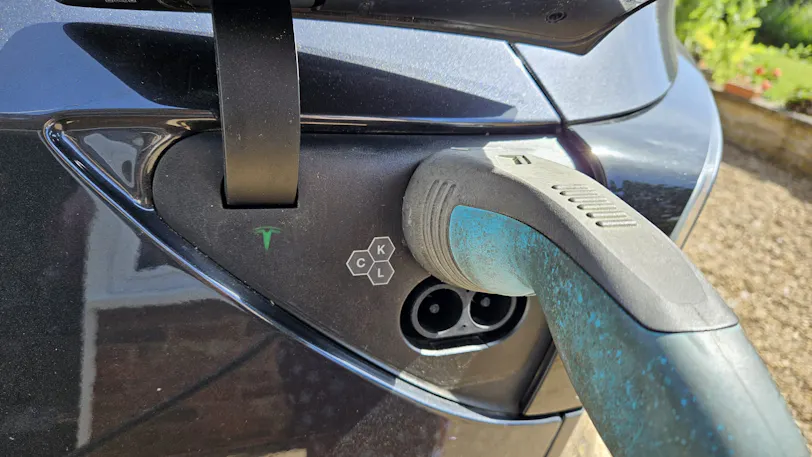 Tesla Charging Port - Model Y Home Charging