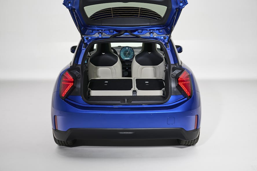 MINI Cooper Electric boot space 2024