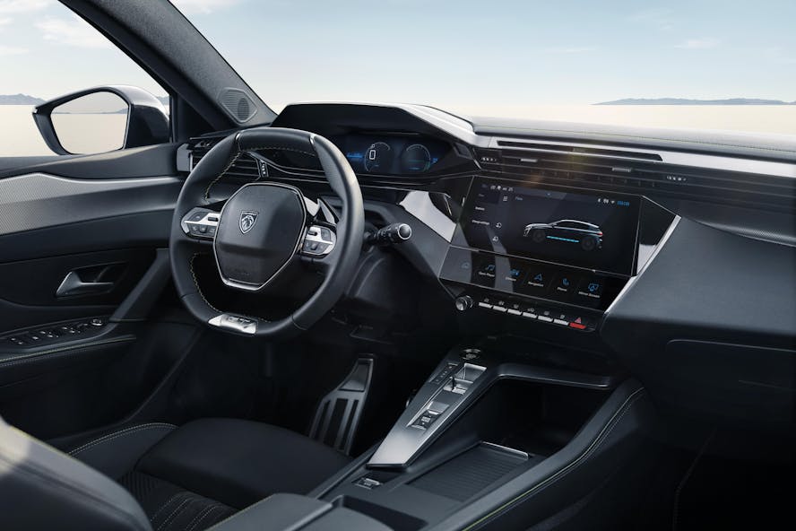 Peugeot e-308 interior