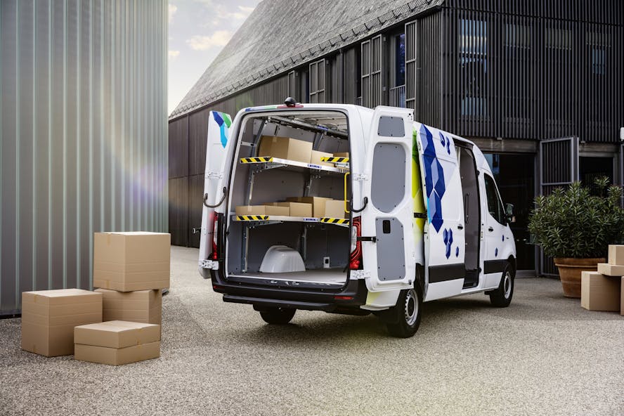Mercedes-Benz eSprinter rear