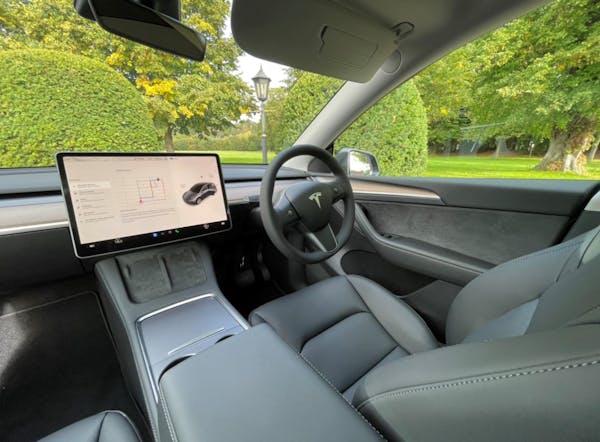 Tesla Model Y interior