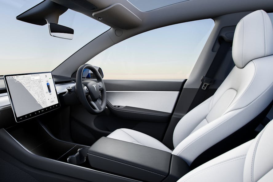Tesla model y interior