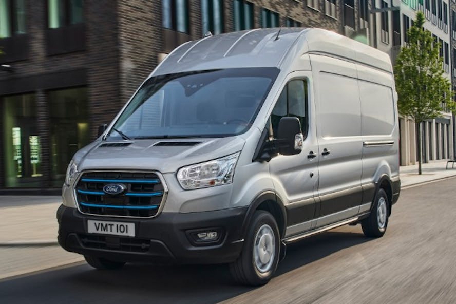 Ford E-Transit hero