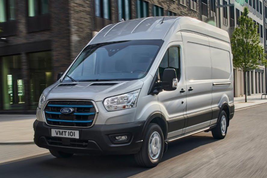 Ford E-Transit hero 