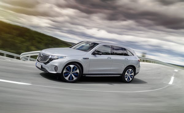 Mercedes-Benz EQC grey